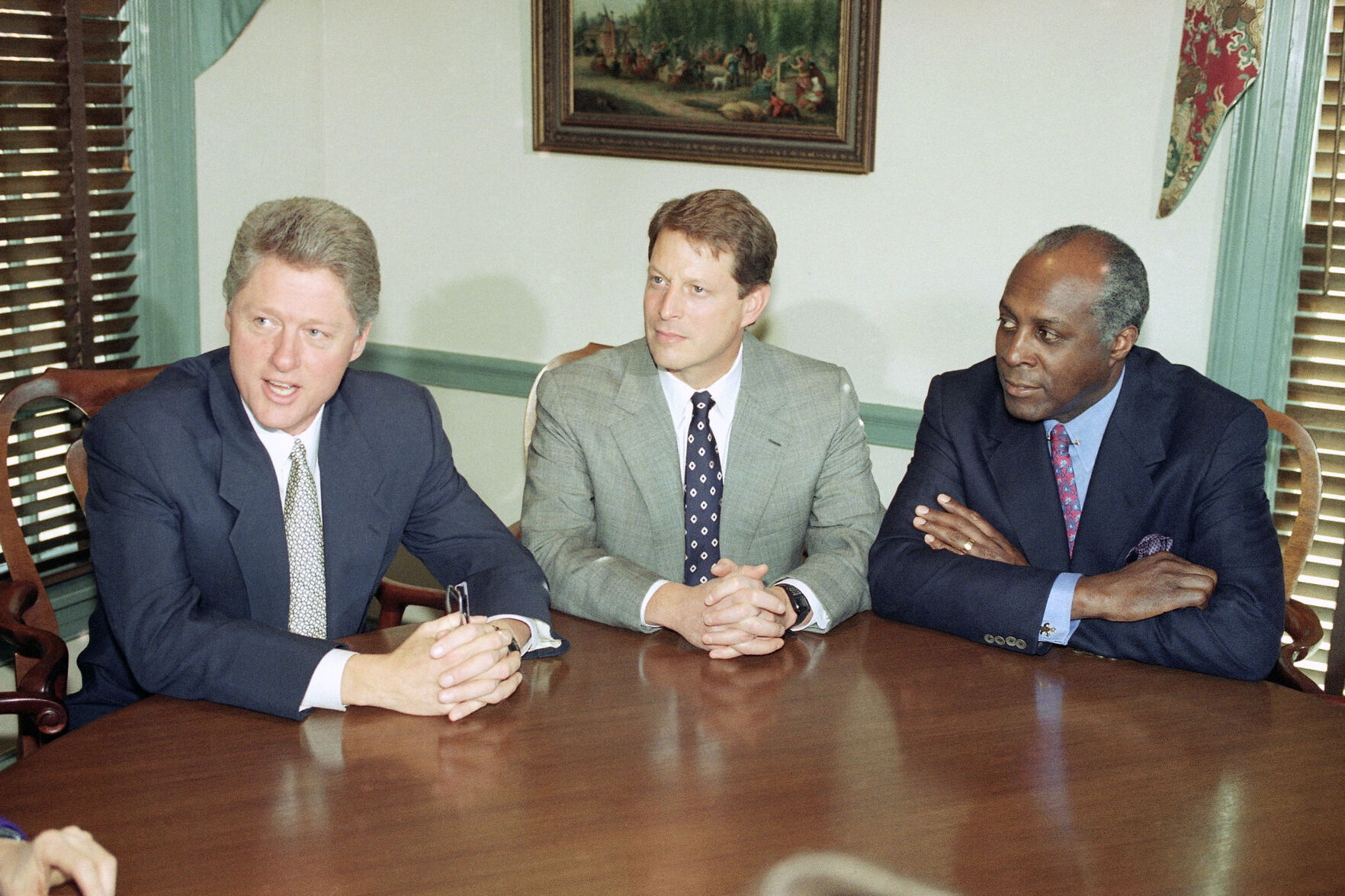 William Clinton, Bill Clinton, Al Gore, Vernon Jordan